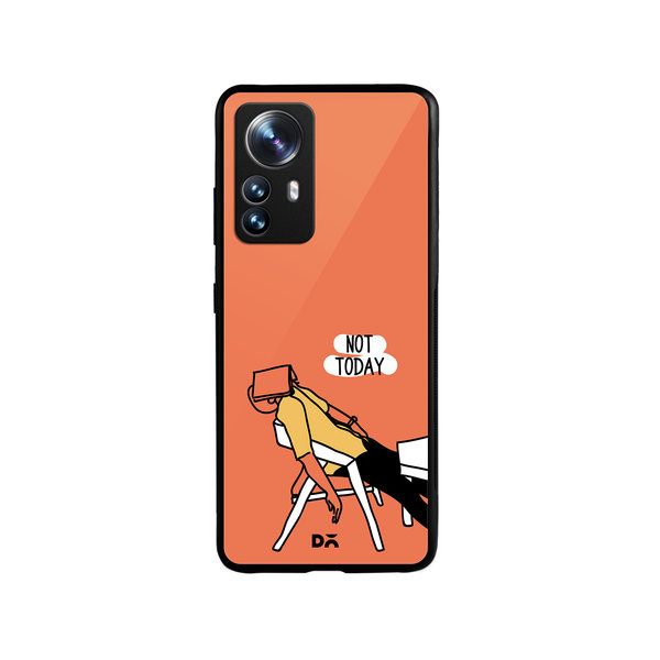 

DailyObjects Not Today Glass Case Cover For Xiaomi 12 Pro