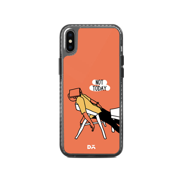 

DailyObjects Not Today Stride 2.0 Case Cover For iPhone XS