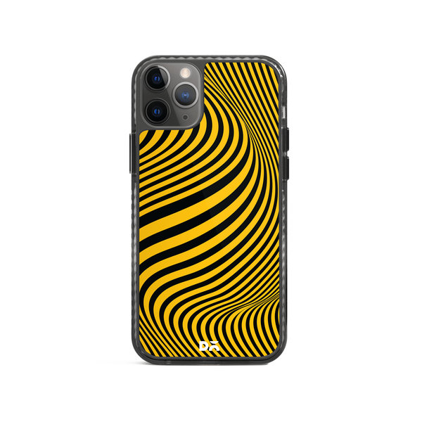 DailyObjects Ochre Waves Stride 2.0 Case Cover For iPhone 11 Pro Max