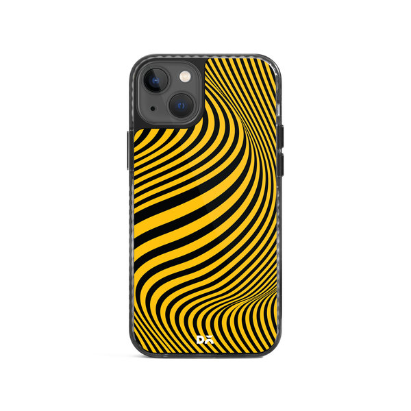 

DailyObjects Ochre Waves Stride 2.0 Case Cover For iPhone 14