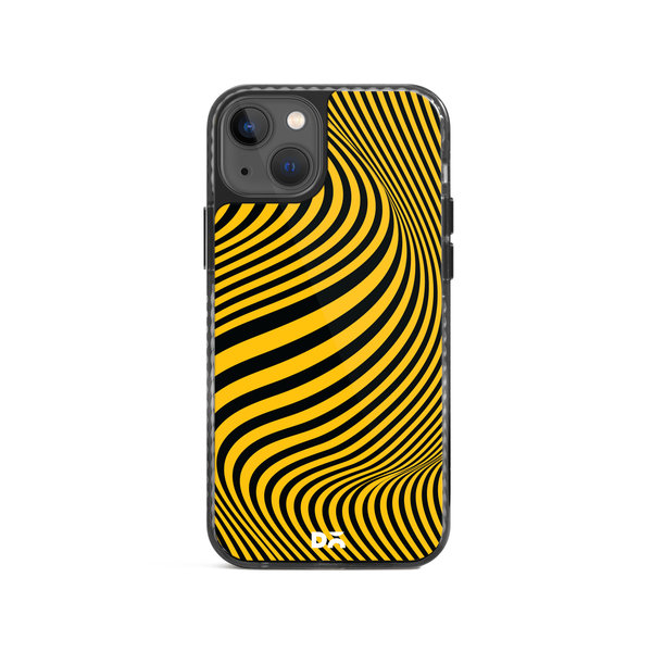 

DailyObjects Ochre Waves Stride 2.0 Case Cover For iPhone 15