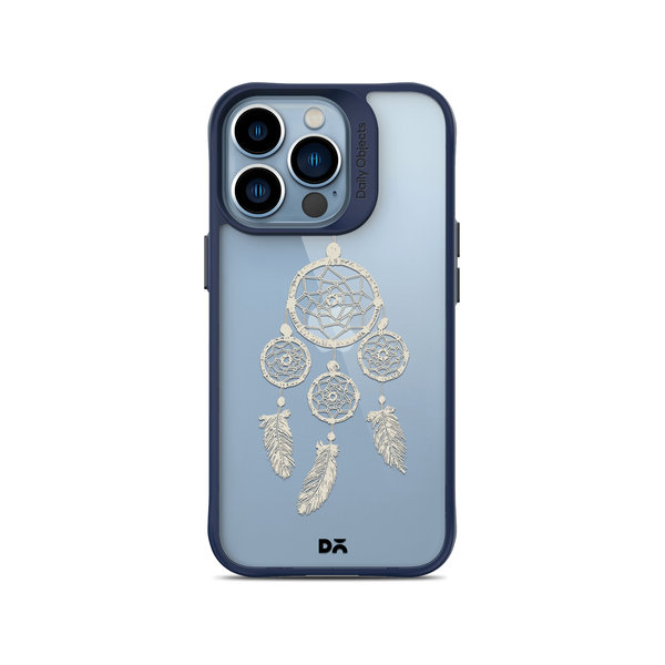 

DailyObjects Off White Dreams Blue Hybrid Clear Case Cover For iPhone 13 Pro Max