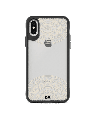 Gray Louis Vuitton Logo iPhone 15 Pro Clear Case