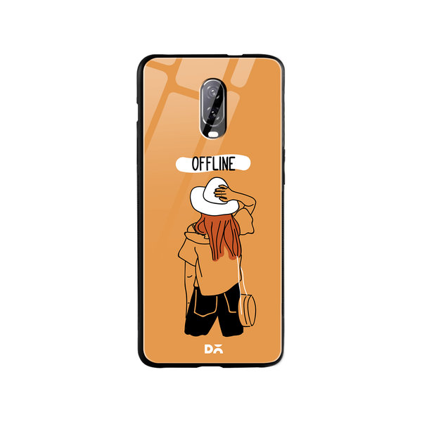 

DailyObjects Offline Glass Case Cover For OnePlus 7