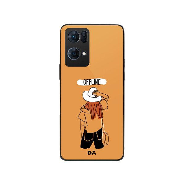 

DailyObjects Offline Glass Case Cover For Oppo Reno 7 Pro