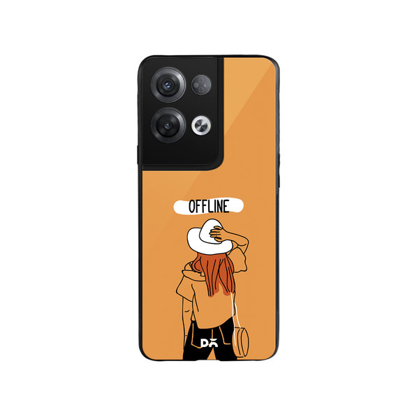 

DailyObjects Offline Glass Case Cover For Oppo Reno 8