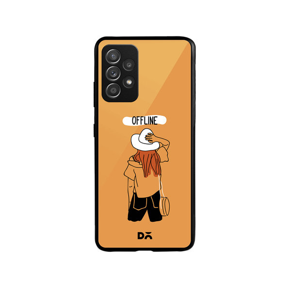 

DailyObjects Offline Glass Case Cover For Samsung Galaxy A52