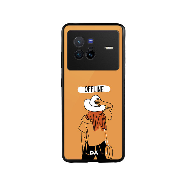 

DailyObjects Offline Glass Case Cover For Vivo X80