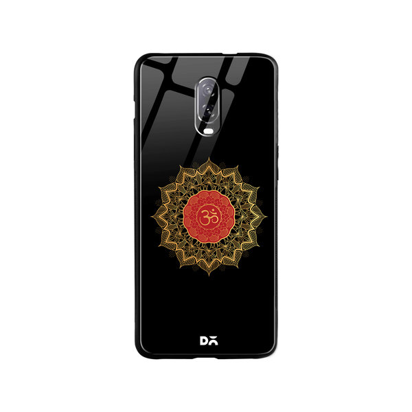 

DailyObjects OM Aura Glass Case Cover For OnePlus 7