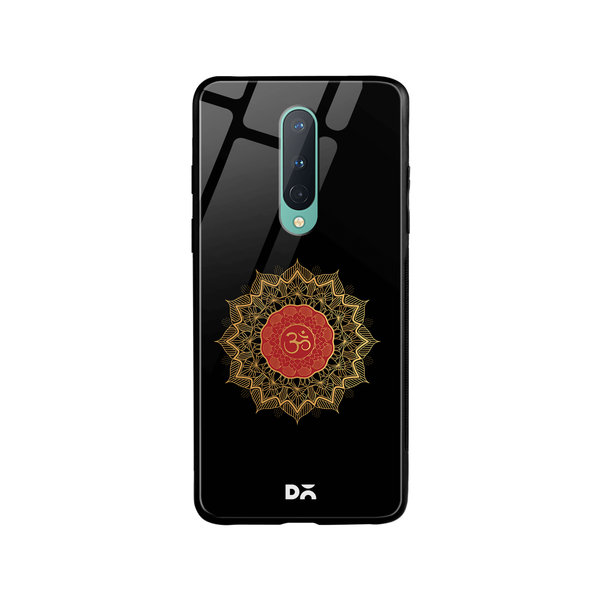 DailyObjects OM Aura Glass Case Cover For OnePlus 8