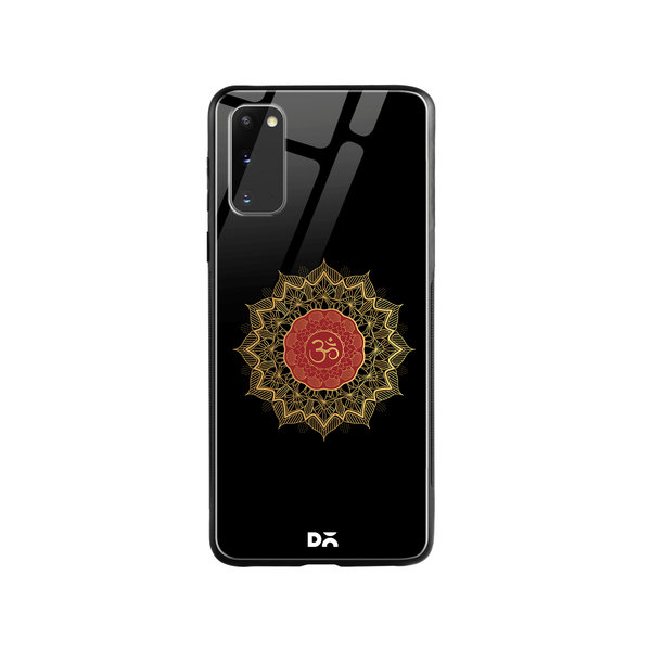 

DailyObjects OM Aura Glass Case Cover For Samsung Galaxy S20