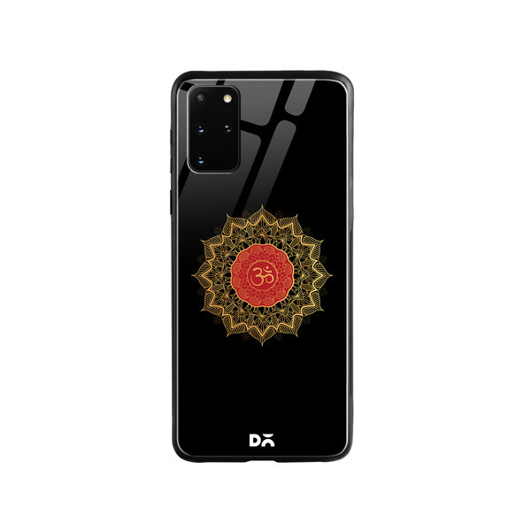 

DailyObjects OM Aura Glass Case Cover For Samsung Galaxy S20 Plus