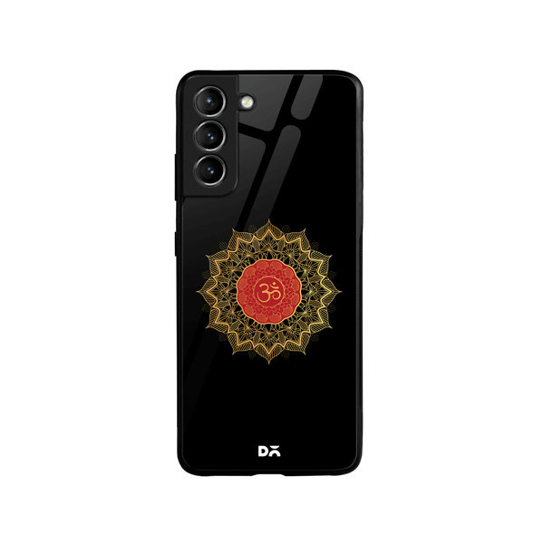 

DailyObjects OM Aura Glass Case Cover For Samsung Galaxy S21 Plus