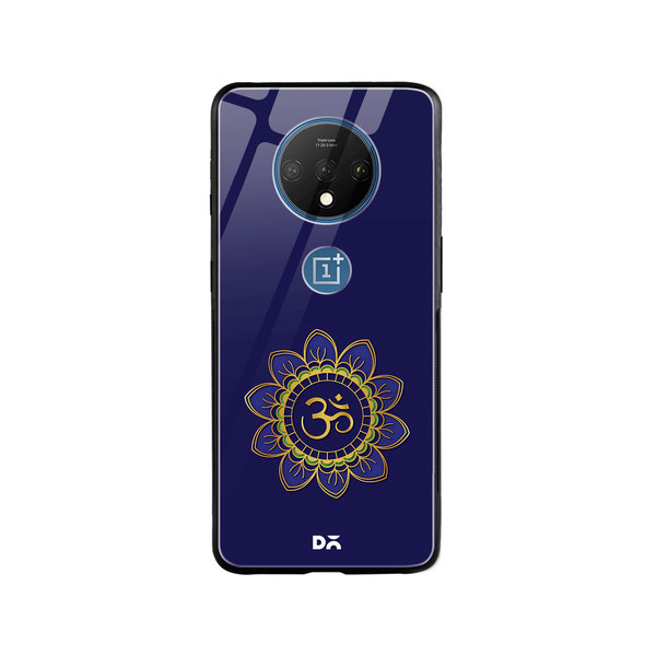 

DailyObjects OM Blue Glass Case Cover For OnePlus 7T