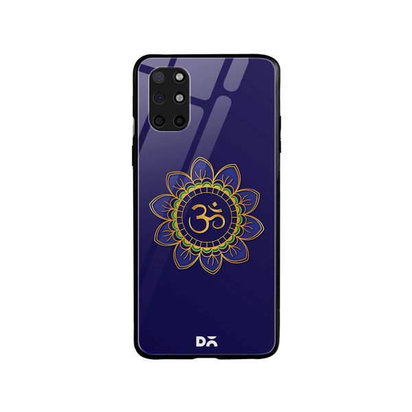 

DailyObjects OM Blue Glass Case Cover For OnePlus 8T