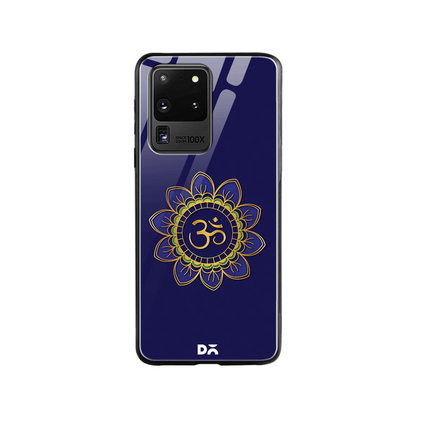 

DailyObjects OM Blue Glass Case Cover For Samsung Galaxy S20 Ultra