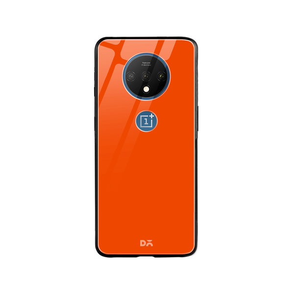 

DailyObjects Orange Fire Glass Case Cover For OnePlus 7T