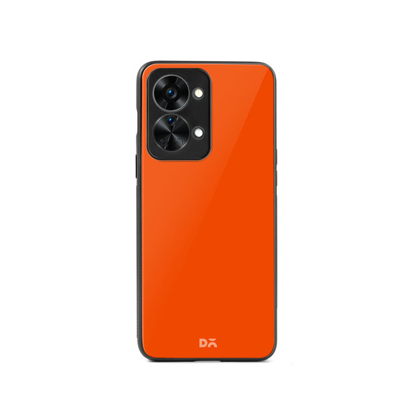 

DailyObjects Orange Fire Glass Case Cover For OnePlus Nord 2T