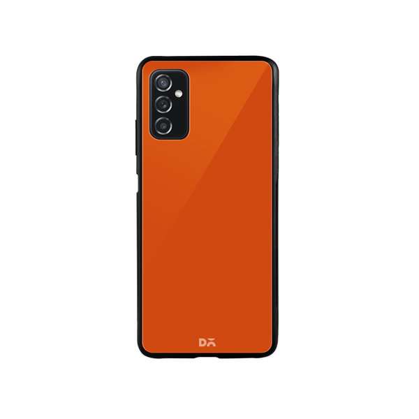 

DailyObjects Orange Fire Glass Case Cover For Samsung Galaxy M52