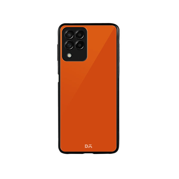

DailyObjects Orange Fire Glass Case Cover For Samsung Galaxy M53