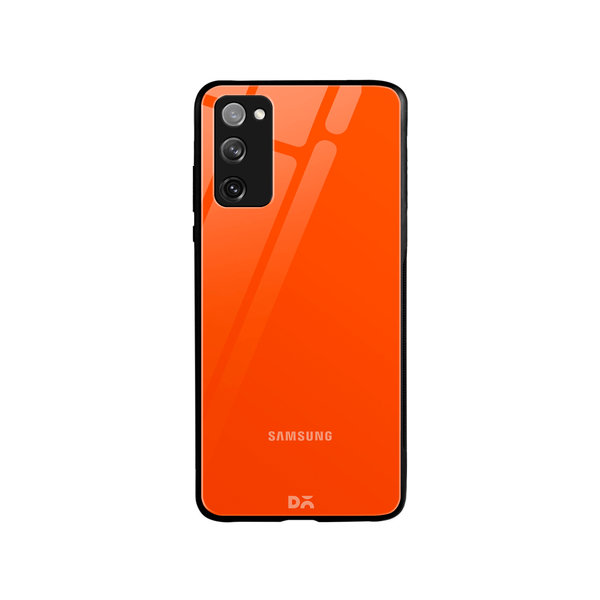 

DailyObjects Orange Fire Glass Case Cover For Samsung Galaxy S20 FE