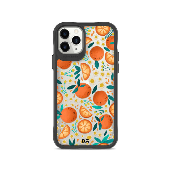 

DailyObjects Orange Haul Black Hybrid Clear Case Cover For iPhone 11 Pro