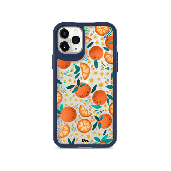 

DailyObjects Orange Haul Blue Hybrid Clear Case Cover For iPhone 11 Pro Max