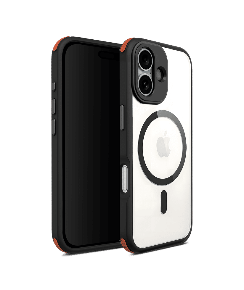 Orange Armour MagSafe Phone Case Cover For iPhone 16