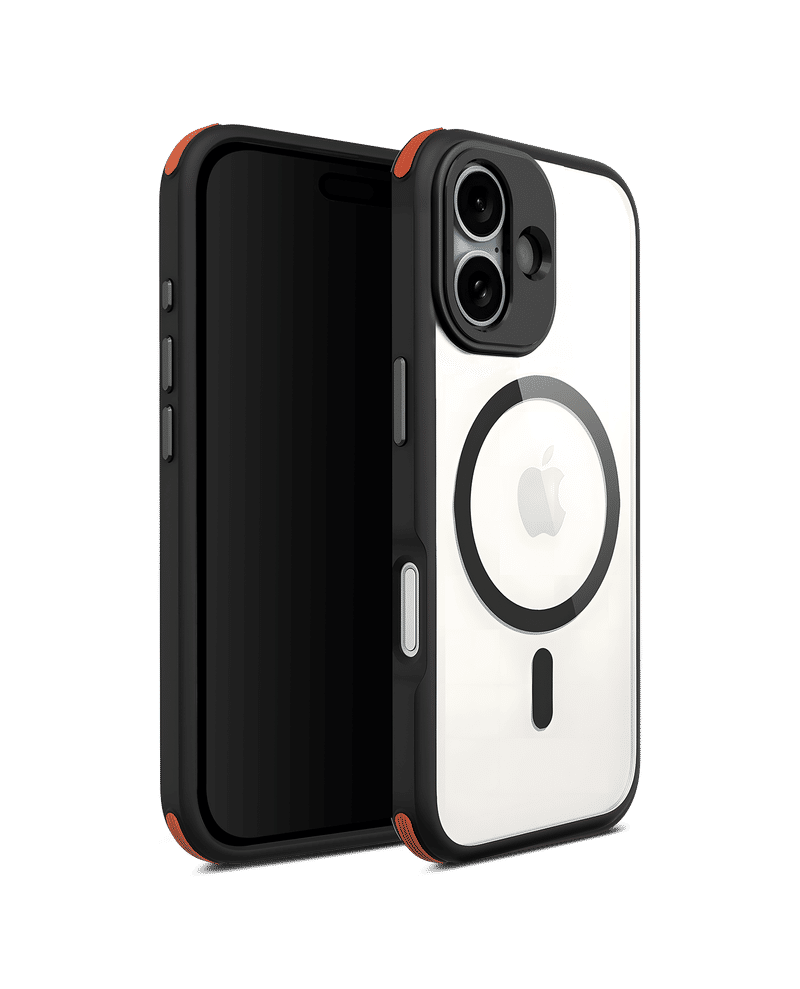 Orange Armour MagSafe Phone Case Cover For iPhone 16