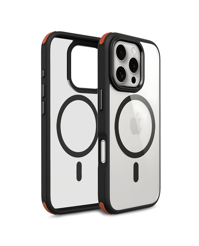 Orange Armour MagSafe Phone Case Cover For iPhone 16 Pro