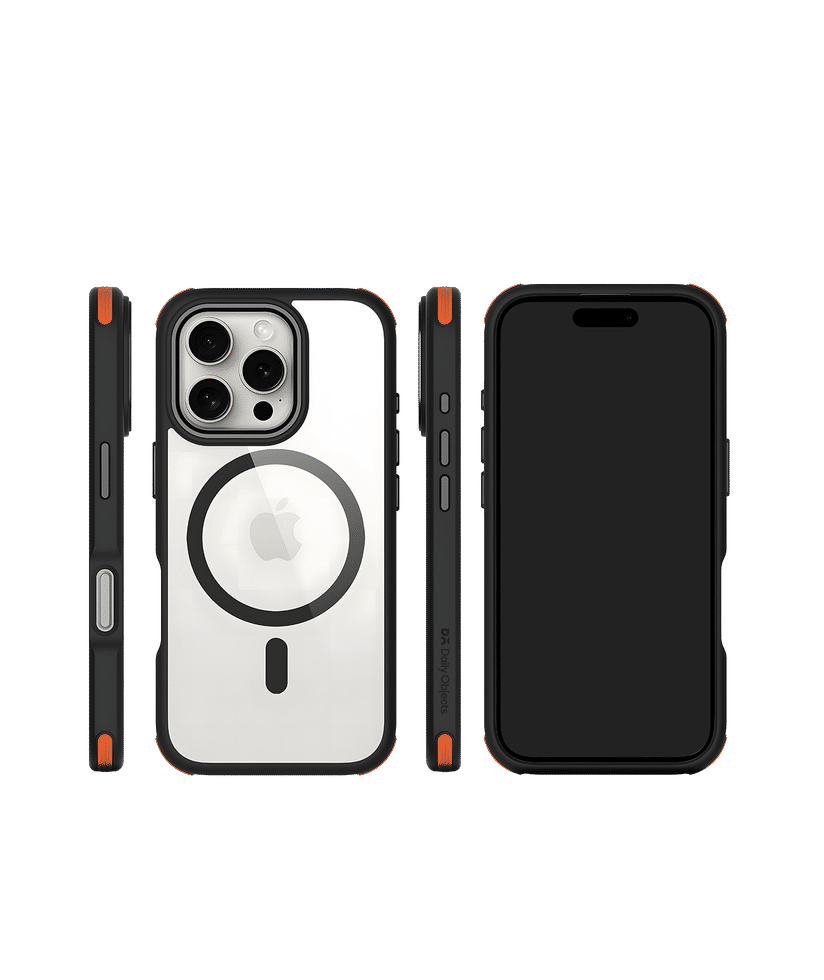 Orange Armour MagSafe Phone Case Cover For iPhone 16 Pro Max