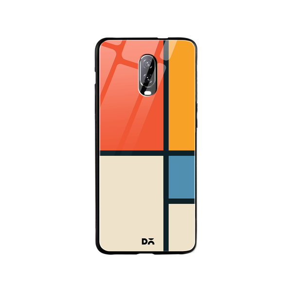

DailyObjects Orange Window Glass Case Cover For OnePlus 7
