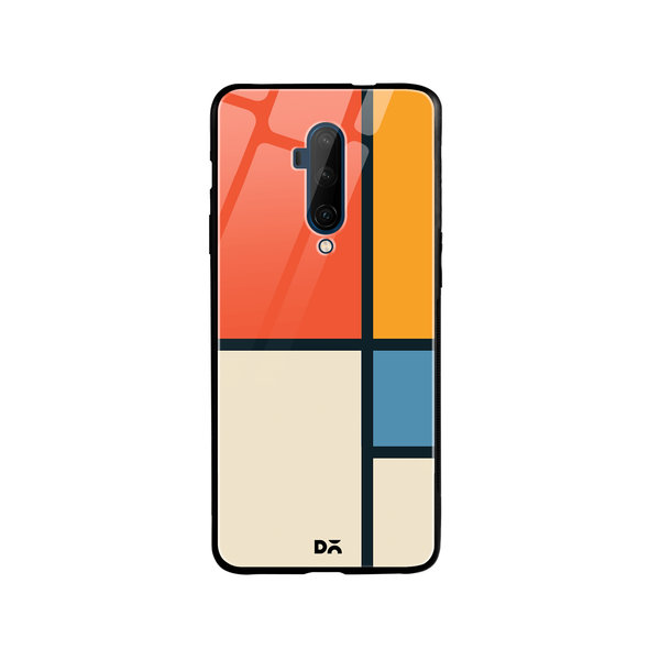 

DailyObjects Orange Window Glass Case Cover For OnePlus 7T Pro