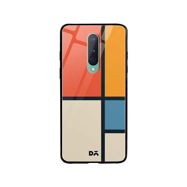 

DailyObjects Orange Window Glass Case Cover For OnePlus 8