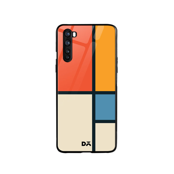 DailyObjects Orange Window Glass Case Cover For OnePlus Nord
