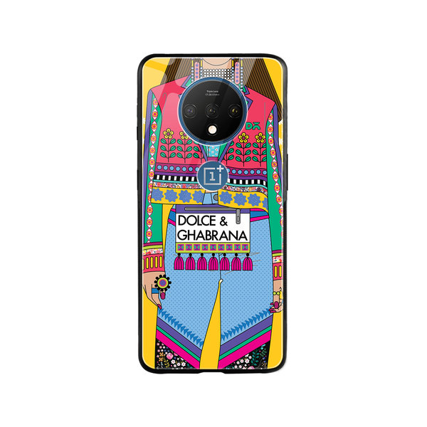 

DailyObjects Overpriced Anxiety Glass Case Cover For OnePlus 7T