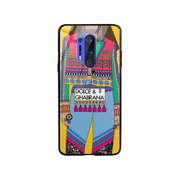 

DailyObjects Overpriced Anxiety Glass Case Cover For OnePlus 8 Pro