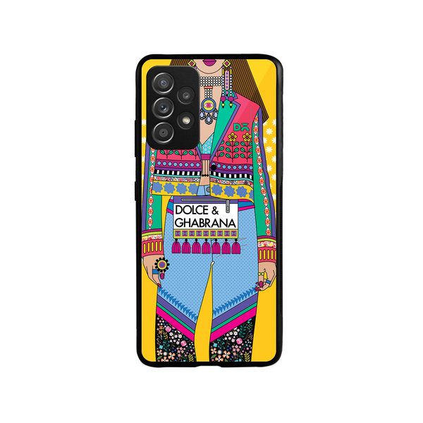 

DailyObjects Overpriced Anxiety Glass Case Cover For Samsung Galaxy A73