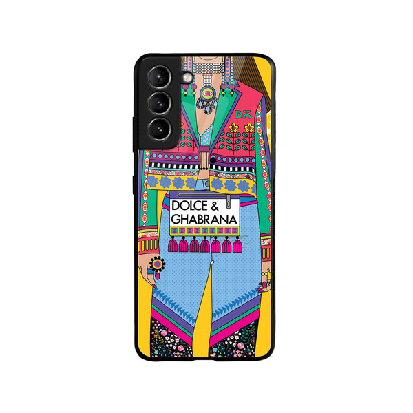 

DailyObjects Overpriced Anxiety Glass Case Cover For Samsung Galaxy S21