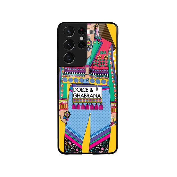 

DailyObjects Overpriced Anxiety Glass Case Cover For Samsung Galaxy S21 Ultra