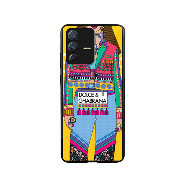 

DailyObjects Overpriced Anxiety Glass Case Cover For Vivo V23 Pro