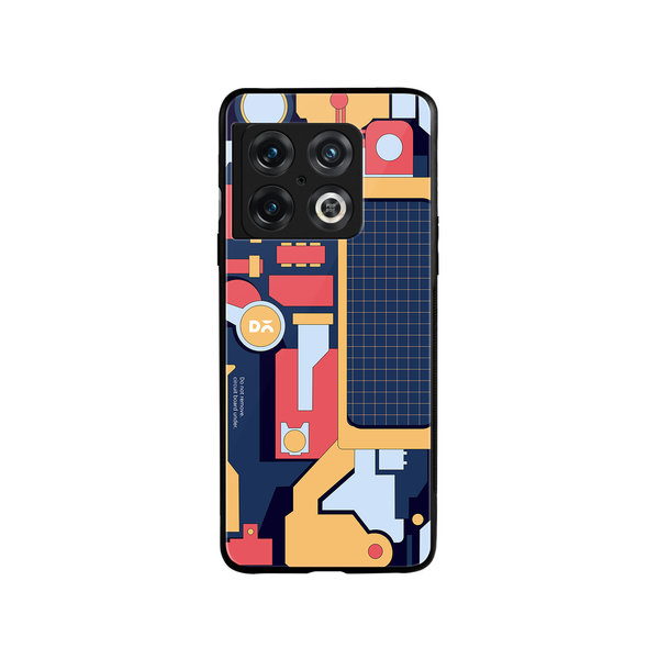 

DailyObjects P-S-P Glass Case Cover For OnePlus 10 Pro