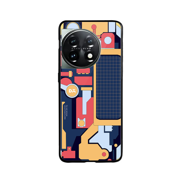 

DailyObjects P-S-P Glass Case Cover For OnePlus 11 5G