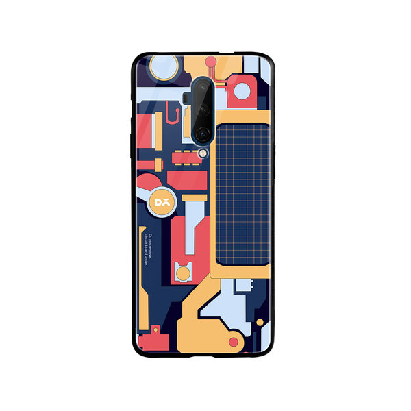 

DailyObjects P-S-P Glass Case Cover For OnePlus 7T Pro
