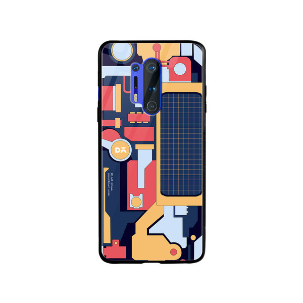 DailyObjects P-S-P Glass Case Cover For OnePlus 8 Pro