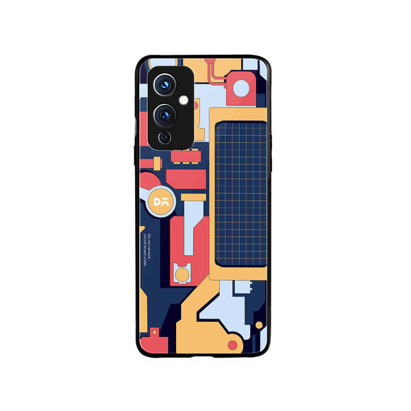 

DailyObjects P-S-P Glass Case Cover For OnePlus 9