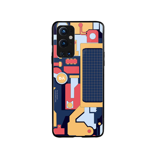 

DailyObjects P-S-P Glass Case Cover For OnePlus 9 Pro