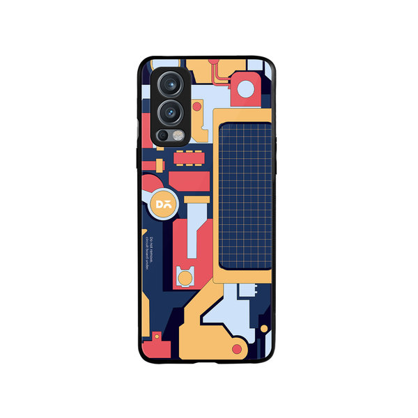 DailyObjects P-S-P Glass Case Cover For OnePlus Nord 2