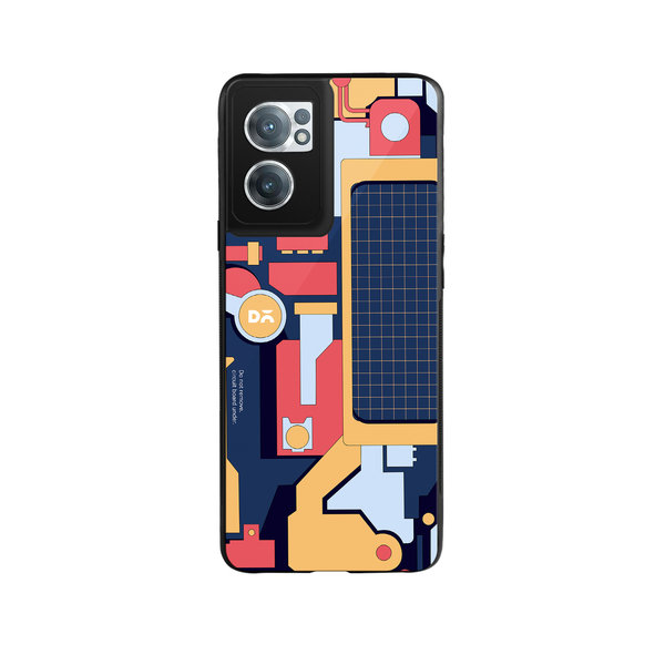 

DailyObjects P-S-P Glass Case Cover For OnePlus Nord CE 2