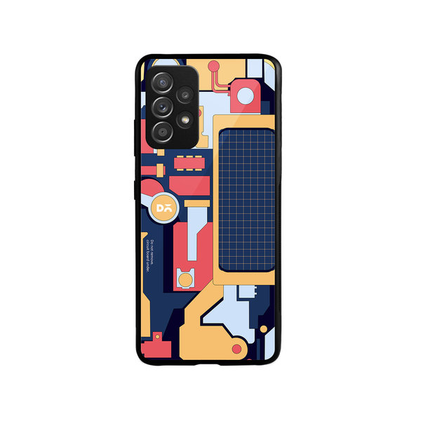 

DailyObjects P-S-P Glass Case Cover For Samsung Galaxy A53